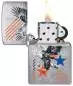 Vorschaubild: Zippo Eagle and Stars mit Americana-Motiv Feuerzeug offen
