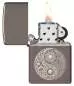 Vorschaubild: Zippo Noble Yin-Yang Black Ice offen