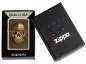 Vorschaubild: Zippo Embossed Skull Messing Feuerzeug Verpackung