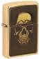 Vorschaubild: Zippo Embossed Skull Messing Feuerzeug 2008094