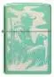 Vorschaubild: Zippo 60007663 Duck Hunting Entenjäger High Polish Green Laser Engrave Frontansicht