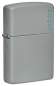 Vorschaubild: Zippo Flat Gray Basismodell grau mit Logo Feuerzeug