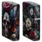 Vorschaubild: Zippo Floral Skull rundherum bedruckt Feuerzeug Seiten