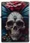 Vorschaubild: Zippo Floral Skull rundherum bedruckt Feuerzeug vorne
