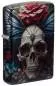 Vorschaubild: Zippo Floral Skull rundherum bedruckt Feuerzeug