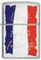 Vorschaubild: Zippo French Motto Chrom Emblem Feuerzeug vorne