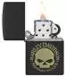 Vorschaubild: Zippo Harley Davidson Willie G Skull schwarz Feuerzeug offen