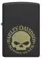 Vorschaubild: Zippo Harley Davidson Willie G Skull schwarz Feuerzeug vorne
