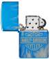 Vorschaubild: Zippo Harley Davidson high polished blue Feuerzeug offen