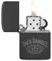 Vorschaubild: Zippo Jack Daniels No. 7 Black Crackle 1941 Replica Feuerzeug offen
