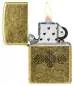 Vorschaubild: Zippo Medieval Pattern Messing Antik graviert offen