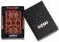 Vorschaubild: Zippo Merlot Laserlinien Grid PatternFeuerzeug Verpackung