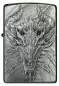 Vorschaubild: Zippo Metal Dragon schwarz ebony vorne