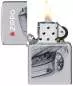 Vorschaubild: Zippo Modern Car 2 Chrom poliert Feuerzeug offen