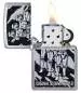 Vorschaubild: Zippo Original Stormtrooper Squad Chrom gebürstet Feuerzeug offen