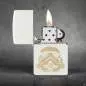 Vorschaubild: Zippo Original Stormtrooper Helmet Design weiß matt Feuerzeug Szene