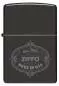 Vorschaubild: Zippo Plakette schwarz poliert vorne