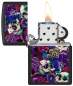 Vorschaubild: Zippo Psychedelic Mushroom Black Light schwarz Feuerzeug offen