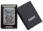 Vorschaubild: Zippo Samurai chrom gebürstet mit Emblem Feuerzeug Verpackung