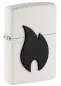 Vorschaubild: Zippo Schwarzes Flammenemblem weiß Feuerzeug 2008153