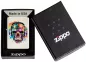 Vorschaubild: Zippo Skull Headphones Design Mercury Glas Totenkopf Feuerzeug Verpackung