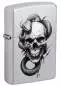 Vorschaubild: Zippo Skull and Snake Chrom satiniert Feuerzeug 60007695
