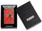 Vorschaubild: Zippo Spider Web Red schwarz Spinne Emblem rot Verpackung