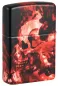Vorschaubild: Zippo Spooky Skulls Totenköpfe rundherum bedruckt Feuerzeug hinten