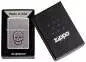 Vorschaubild: Zippo Stamped Skull in altsilber Feuerzeug Verpackung