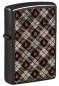Vorschaubild: Zippo Tartan Karo schwarz poliert Feuerzeug