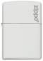 Vorschaubild: Zippo White Matte Basismodell weiß mit Logo Feuerzeug vorne