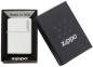 Vorschaubild: Zippo White Matte Basismodell weiß mit Logo Feuerzeug Verpackung