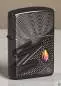 Vorschaubild: Zippo Z-Pattern Crystal Armor Case schwarz Feuerzeug Szene