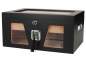 Vorschaubild: Angelo Humidor 3 Sichtfenster 2 schwarz fast vorne