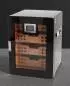 Vorschaubild: Angelo Humidor Schrank LED schwarz auf einem Tisch