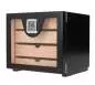 Vorschaubild: Angelo Humidorschrank Cabinett M schwarz vorne seitlich