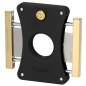 Vorschaubild: Caseti Paris Zigarrencutter schwarz gold offen
