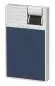 Vorschaubild: Caseti Paris Feuerzeug dunkelblau silber 281107