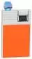 Vorschaubild: Caseti Paris Feuerzeug orange Flat Jet Flamme mit Flamme