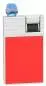 Vorschaubild: Caseti Paris Feuerzeug rot Flat Jet Flamme mit Flamme