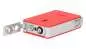 Vorschaubild: Caseti Paris Duo-Feuerzeug rot chrom unten