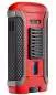 Bild Vorschau: Colibri Apex Feuerzeug rot metallic schwarz seitlich Vorschaubild: Colibri Apex Feuerzeug rot metallic schwarz seitlich