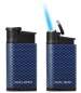 Preview: Colibri Evo Carbon Design blau Feuerzeug