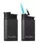 Mobile Preview: Colibri Evo Carbon Design schwarz Feuerzeug