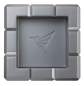 Vorschaubild: Colibri Heritage Cube anthrazit Zigarrenascher mit 4 Ablagen