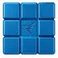 Vorschaubild: Colibri Heritage Cube blau Tischfeuerzeug Draufsicht