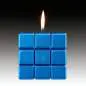 Vorschaubild: Colibri Heritage Cube blau Tischfeuerzeug Softflamme