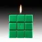Vorschaubild: Colibri Heritage Cube grün Tischfeuerzeug Softflamme