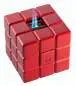 Vorschaubild: Colibri Heritage Cube rot Tischfeuerzeug