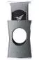 Vorschaubild: Colibri Slim Cut anthrazit chrom Zigarrencutter offen